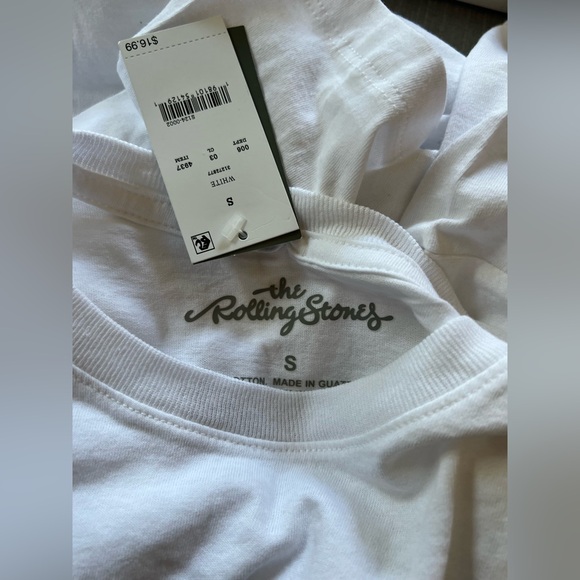 The Rolling Stones White Graphic T-Shirt - Picture 4 of 4